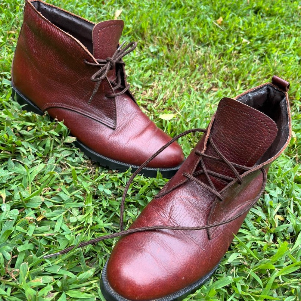 Dexter leather Men's Brown Leather Ankle Boots size 10 Chelsea boot